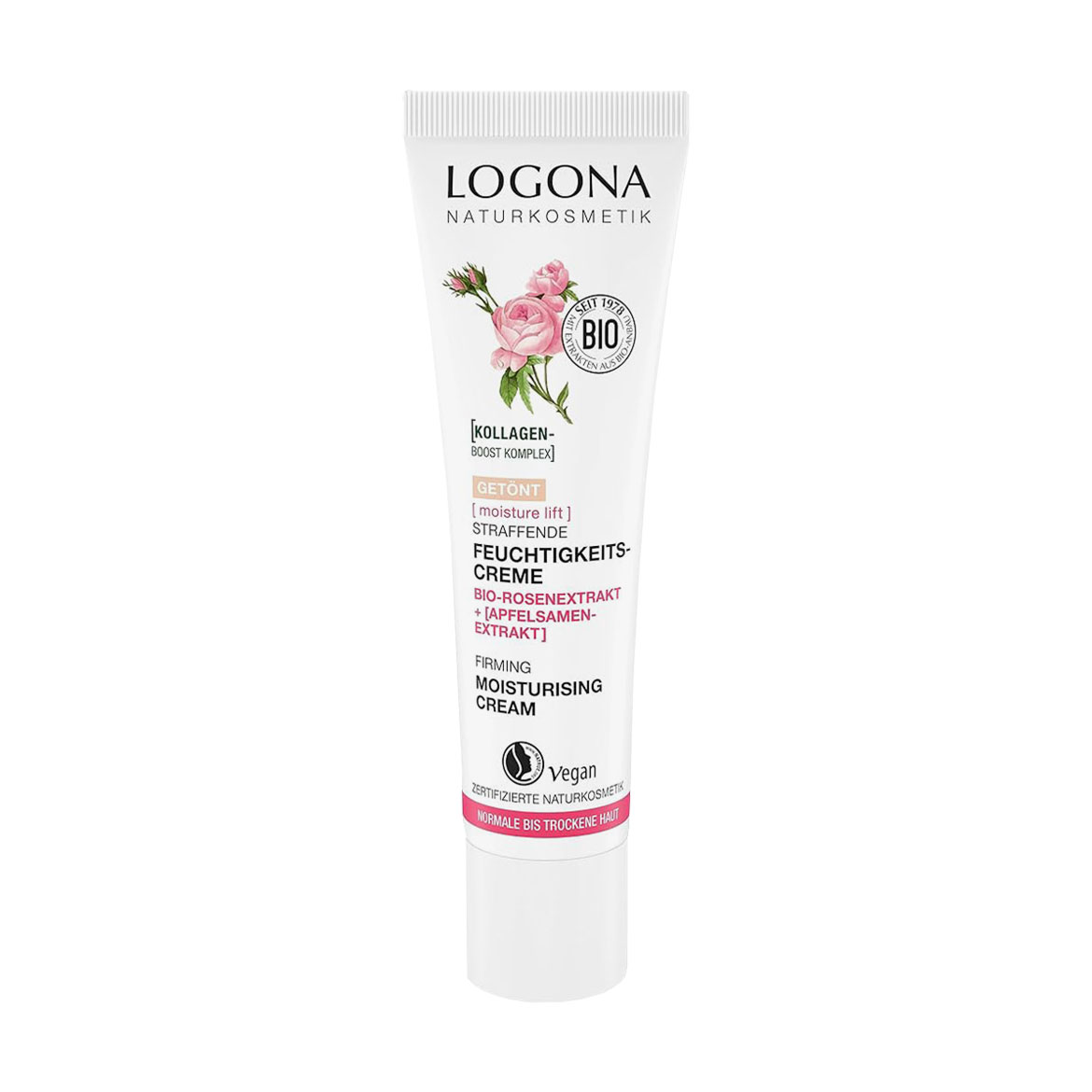 

Уцінка! BB-крем для обличчя Logona Bio Firming Moisturizing Cream Активне зволоження, для сухої шкіри, 30 мл