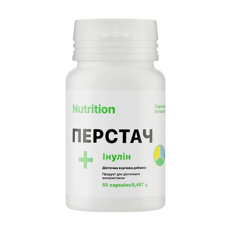 

Вітамінний комплекс EntherMeal Перстач + Інулін, 60 капсул