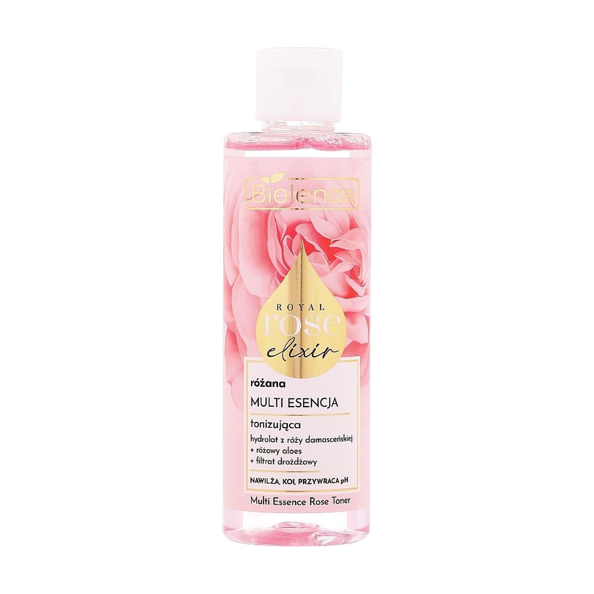 

Уцінка! Трояндовий тонер для обличчя Bielenda Royal Rose Elixir Multi Essence Rose Toner, 200 мл