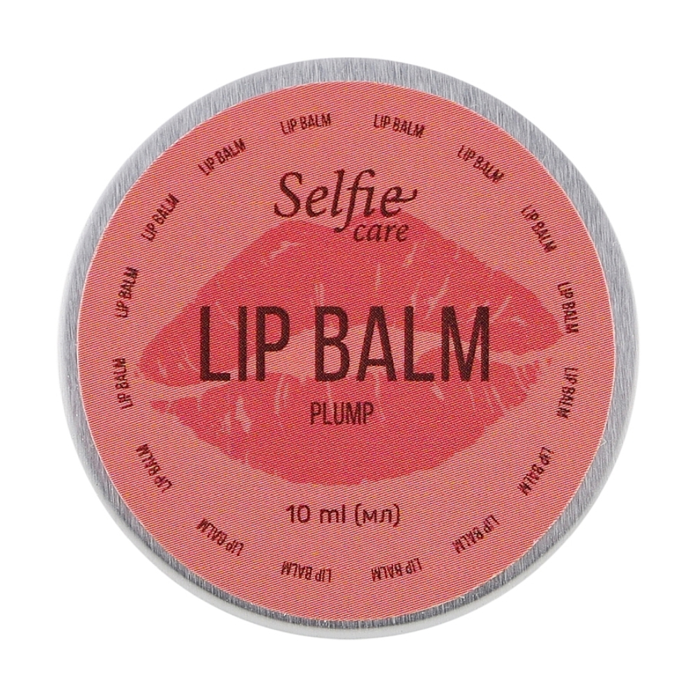 

Уцінка! Живильний зігрівальний бальзам для губ Selfie Care Lip Balm Plump, 10 мл