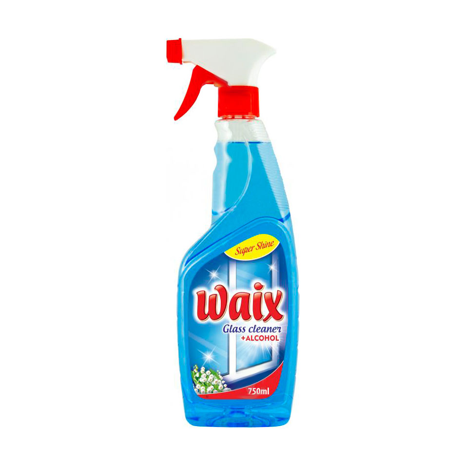 

Уцінка! Засіб для миття скла та дзеркал WAIX Super Shine, 750 мл