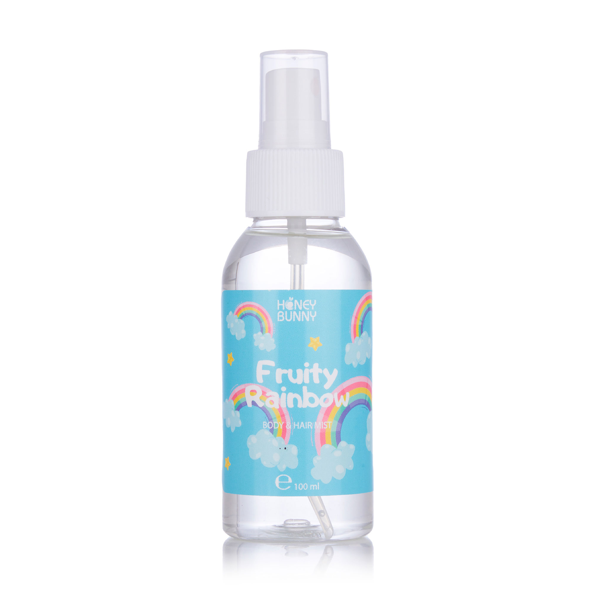 

Парфумований спрей для тіла та волосся Honey Bunny Fruity Rainbow для дівчат, 100 мл (ТЕСТЕР)