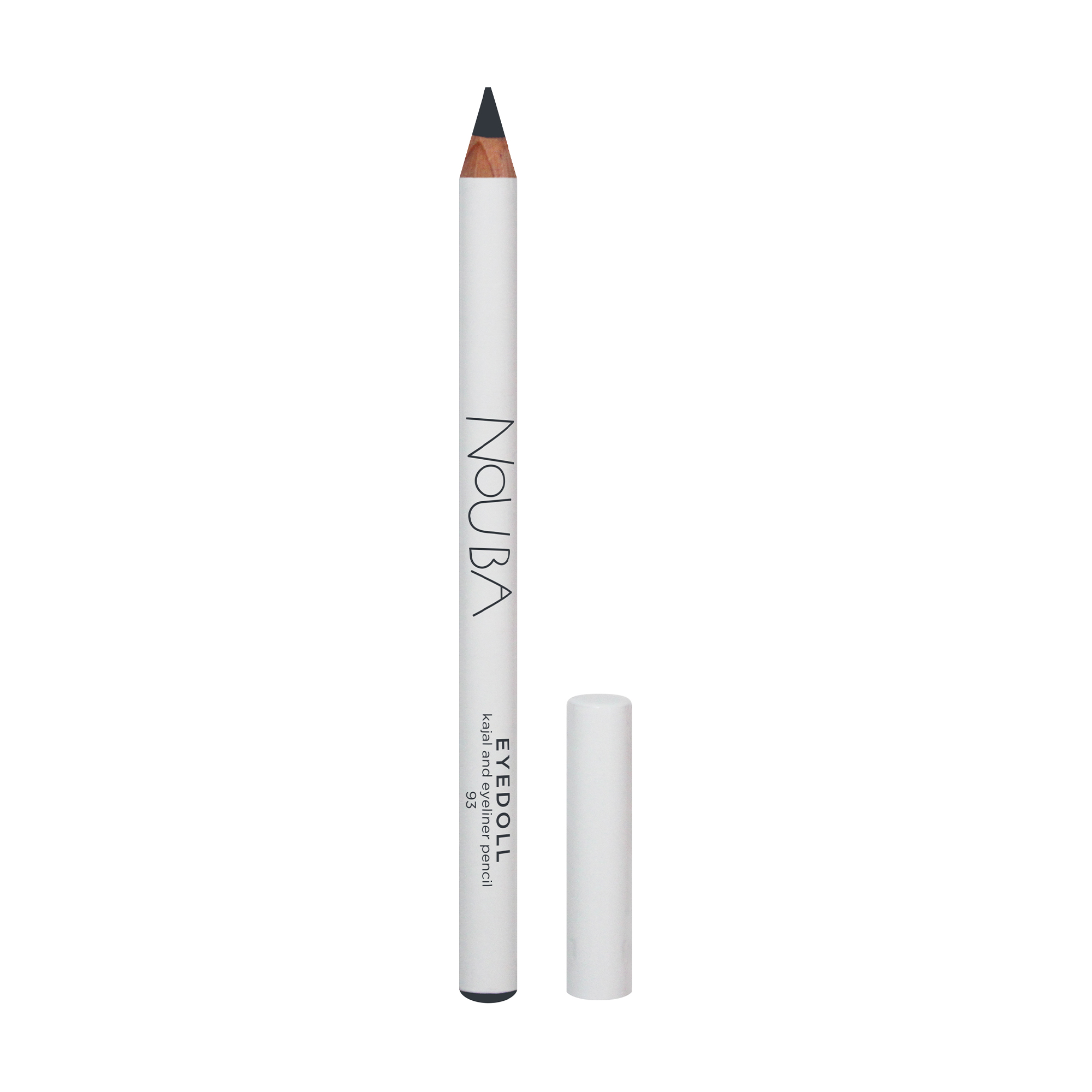 

Уцінка! Олівець-каял для очей NoUBA Eyedoll Kajal And Eyeliner Pencil 93 Grey, 1.1 г