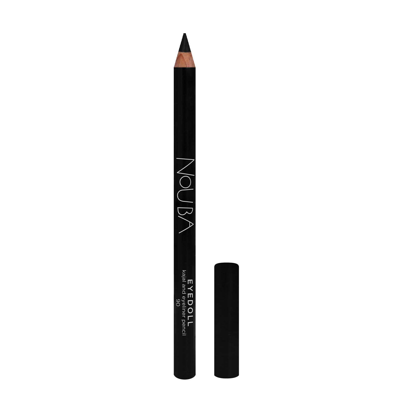 

Олівець-каял для очей NoUBA Eyedoll Kajal And Eyeliner Pencil 90 Black, 1.1 г