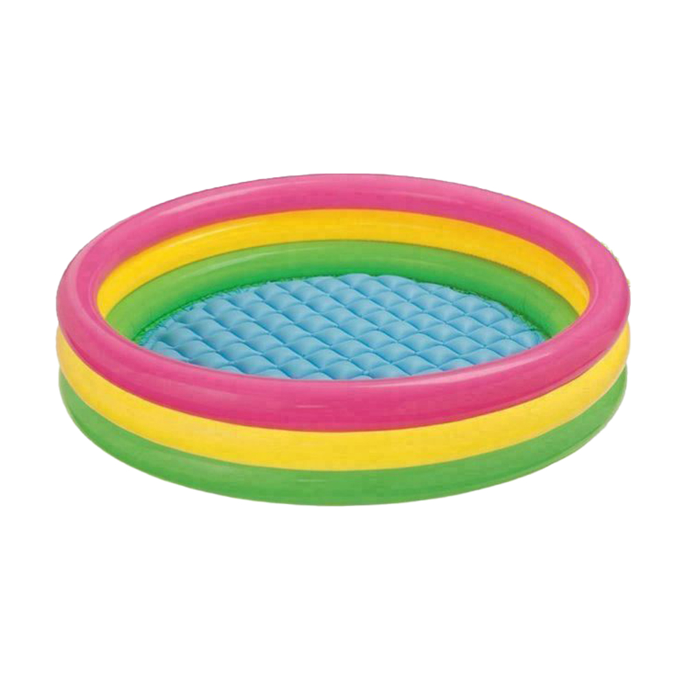 

Уцінка! Дитячий надувний басейн Intex Веселка, в коробці, від 2 років, 114*25 см (57412)