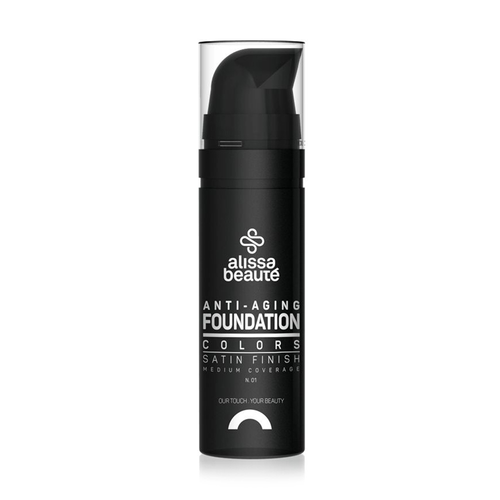 

Тональний крем для обличчя Alissa Beaute Anti-Aging Foundation 01, 35 мл
