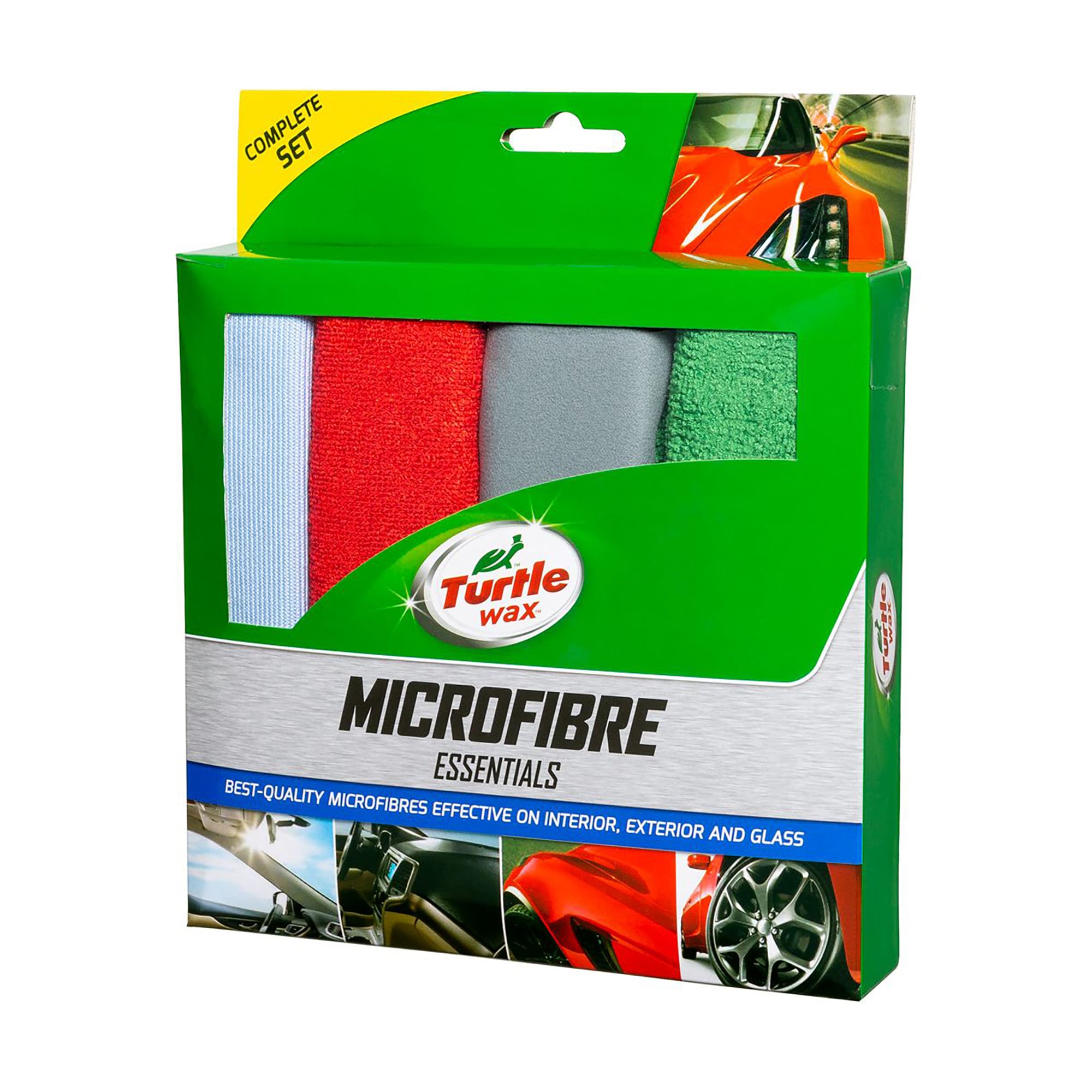 

Уцінка! Серветки для догляду за автомобілем Turtle Wax мікрофібра, 30*40 см, 4 шт