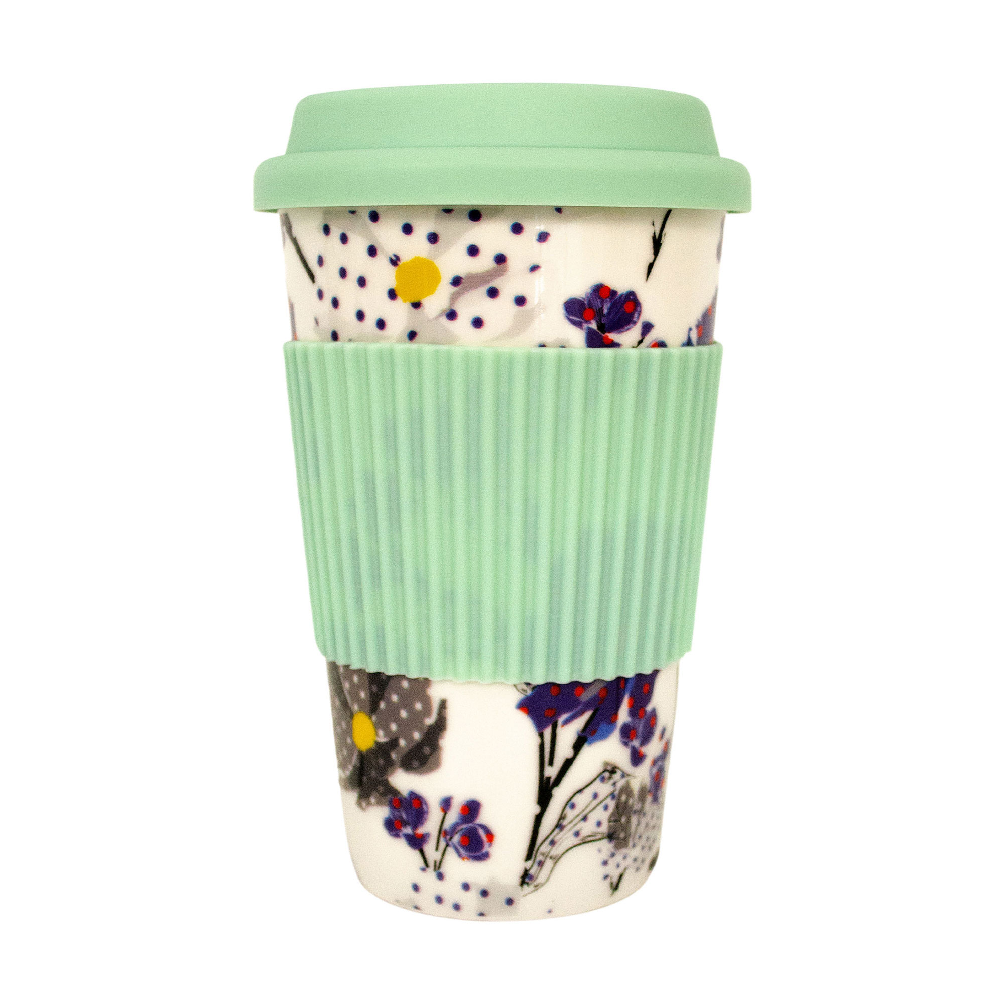 

Чашка Keramia Flower Story з силіконовою кришкою, 440 мл (21-279-124)