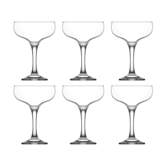 

Уцінка! Набір келихів для ігристого вина EСОmo Lumous, 6*235 мл (MIS550F120)