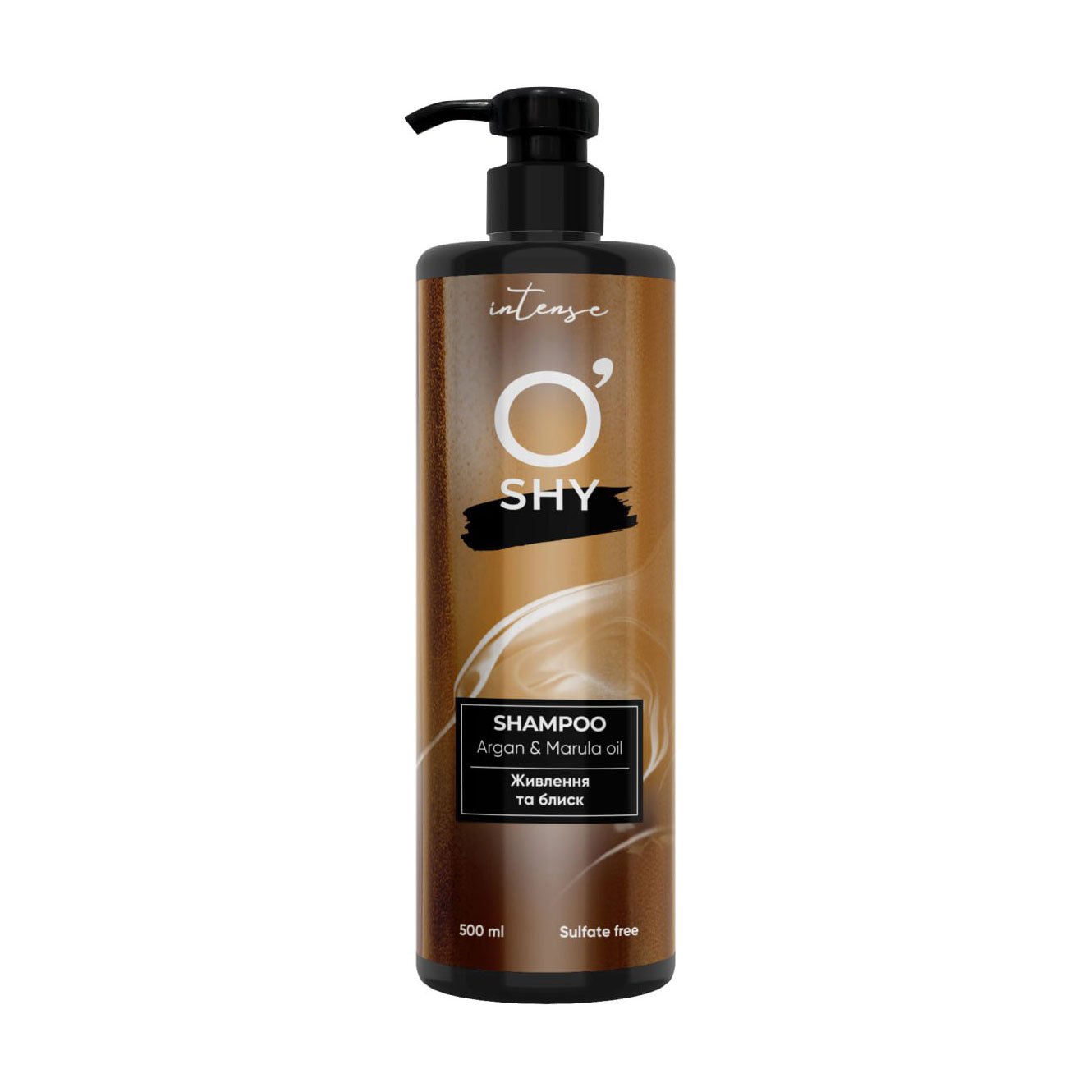 

Уцінка! Шампунь для волосся O'Shy Intense Argan & Marula Oil Shampoo Живлення та блиск, 500 мл