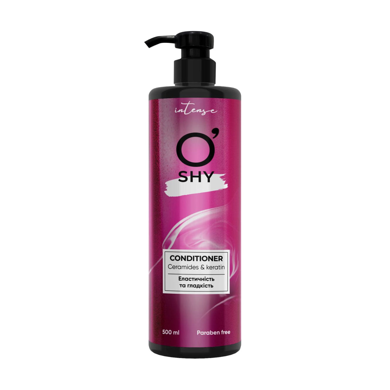 

Уцінка! Кондиціонер для волосся O'shy Intense Ceramides & Keratin Conditioner Еластичність та гладкість, 500 мл