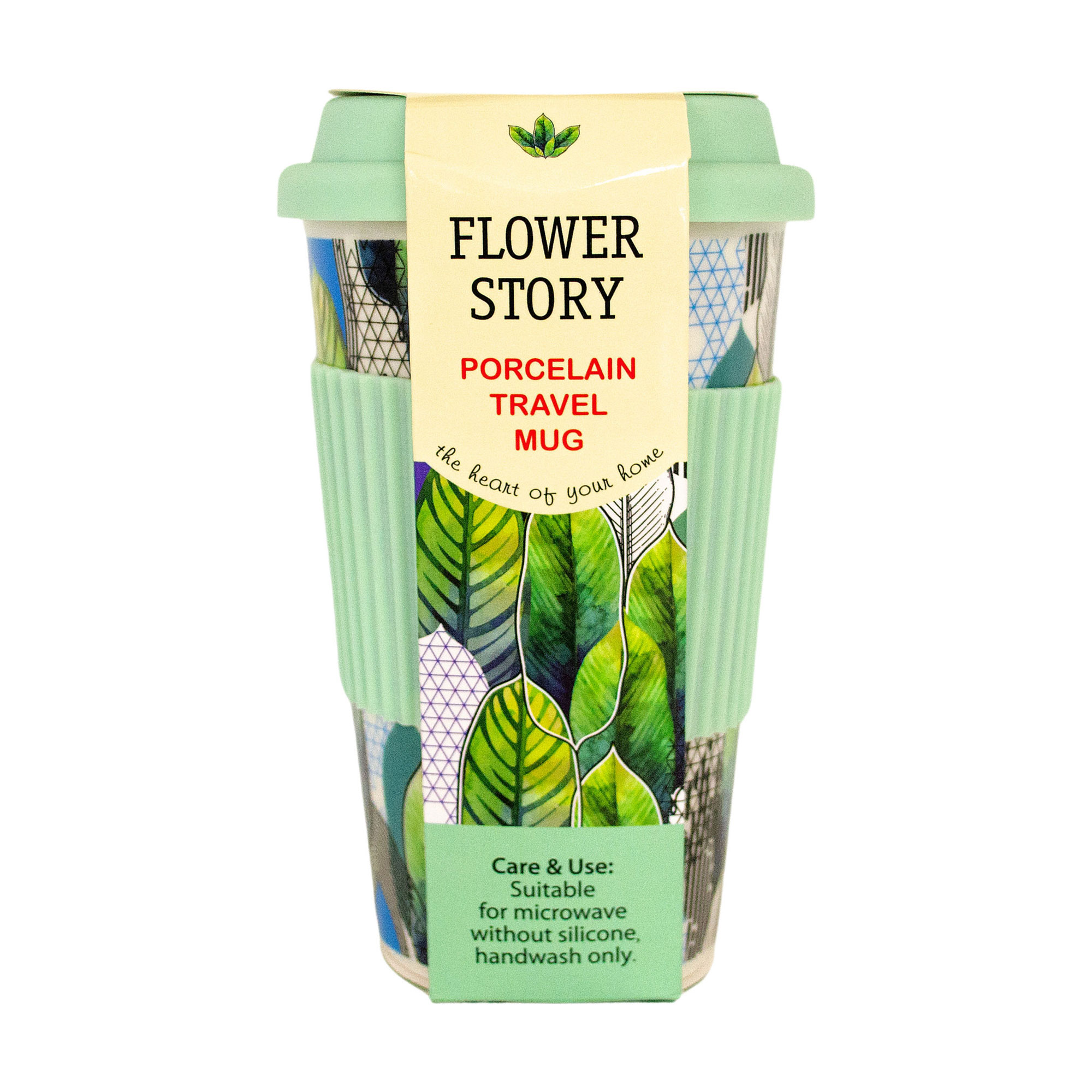 

Чашка Keramia Flower Story з силіконовою кришкою, 440 мл (21-279-122)