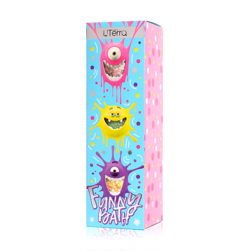 

Подарунковий набір UTerra native Funny Bath (бомбочки для ванни, 2*100 г + кулька з бісером, 100 г)