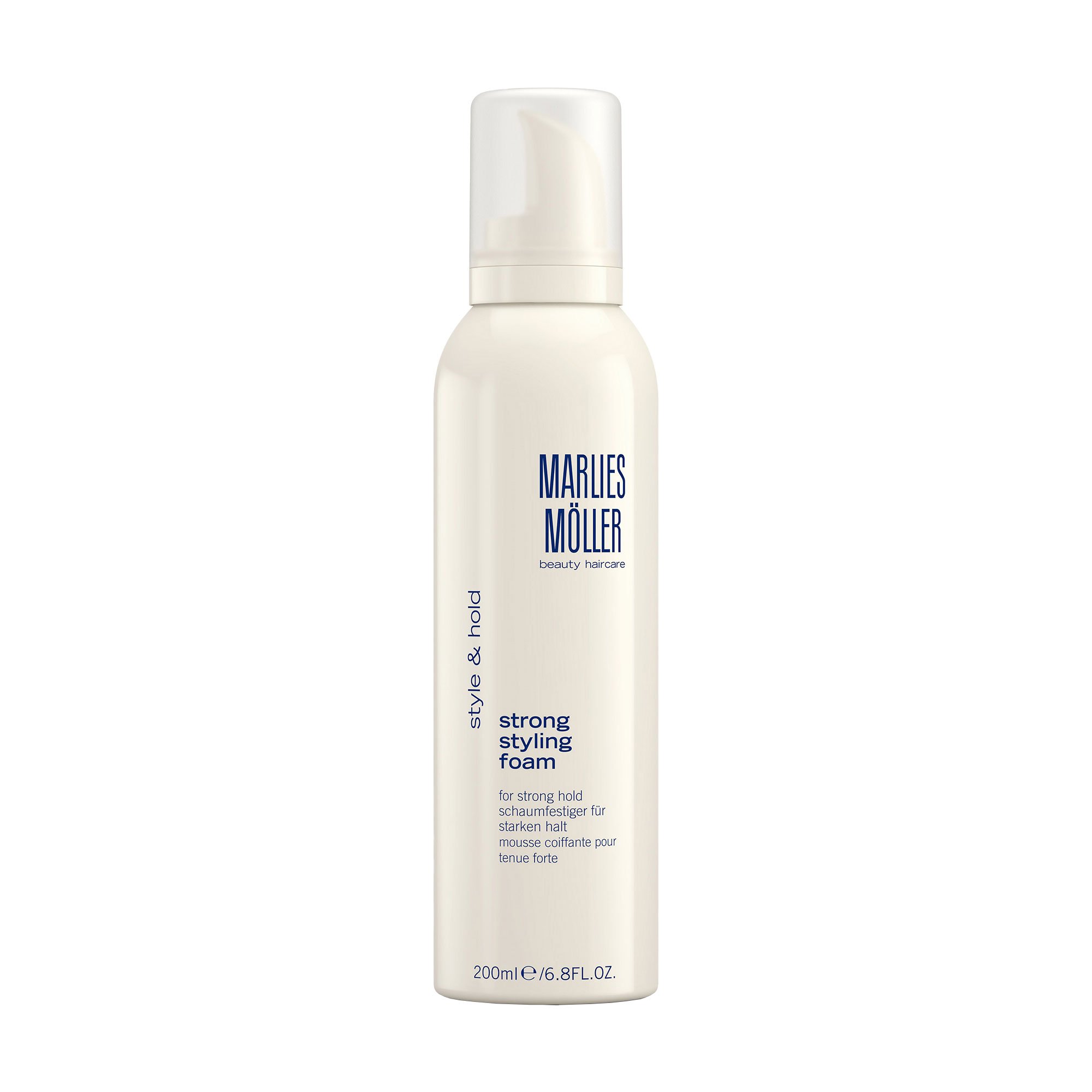 

Піна для укладання волосся Marlies Moller Style & Hold Strong Styling Foam сильної фіксації, 200 мл