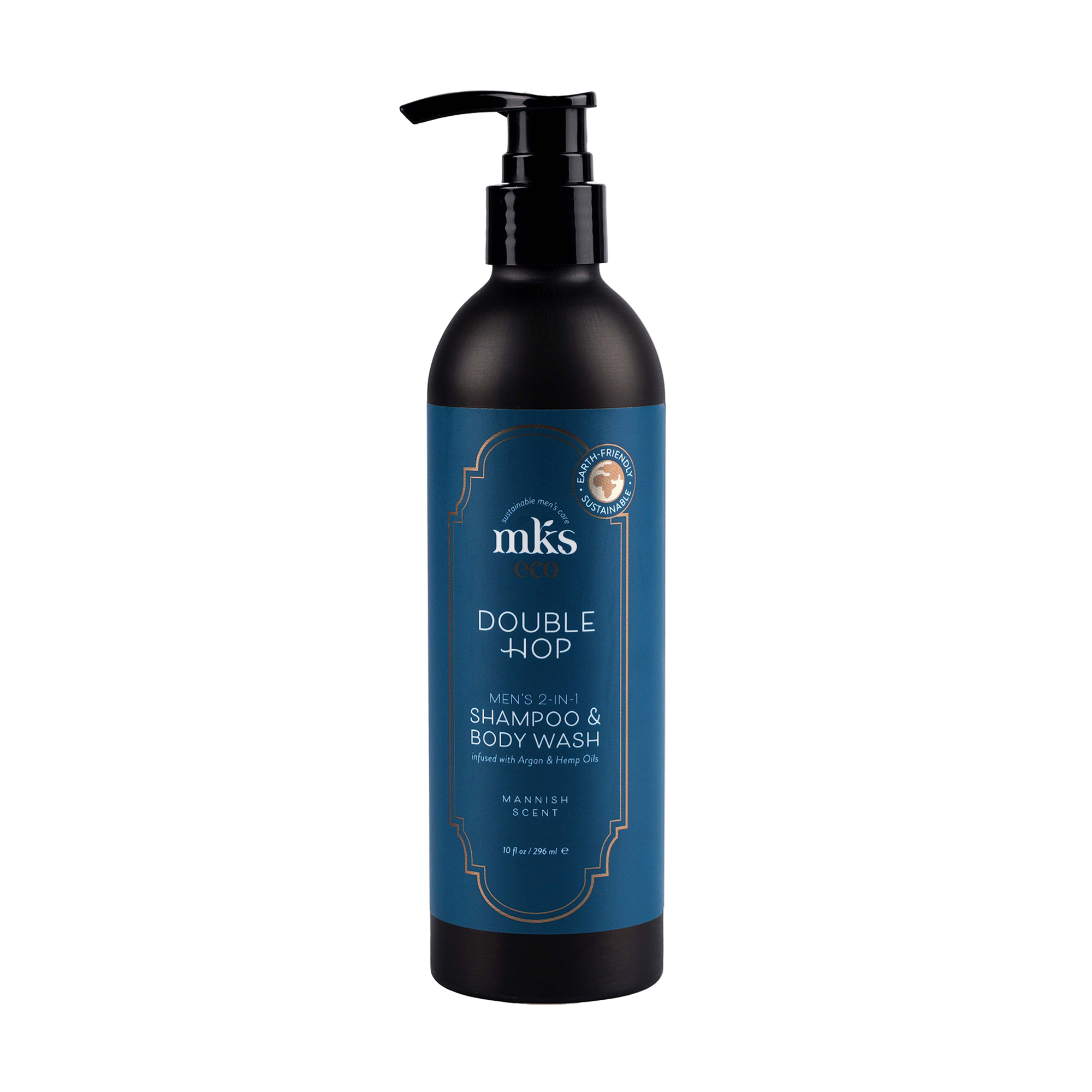 

Уцінка! Чоловічий шампунь для волосся та тіла MKS Eco Double Hop Men's 2-in-1 Shampoo & Body Wash Sandalwood Scent, 296 мл