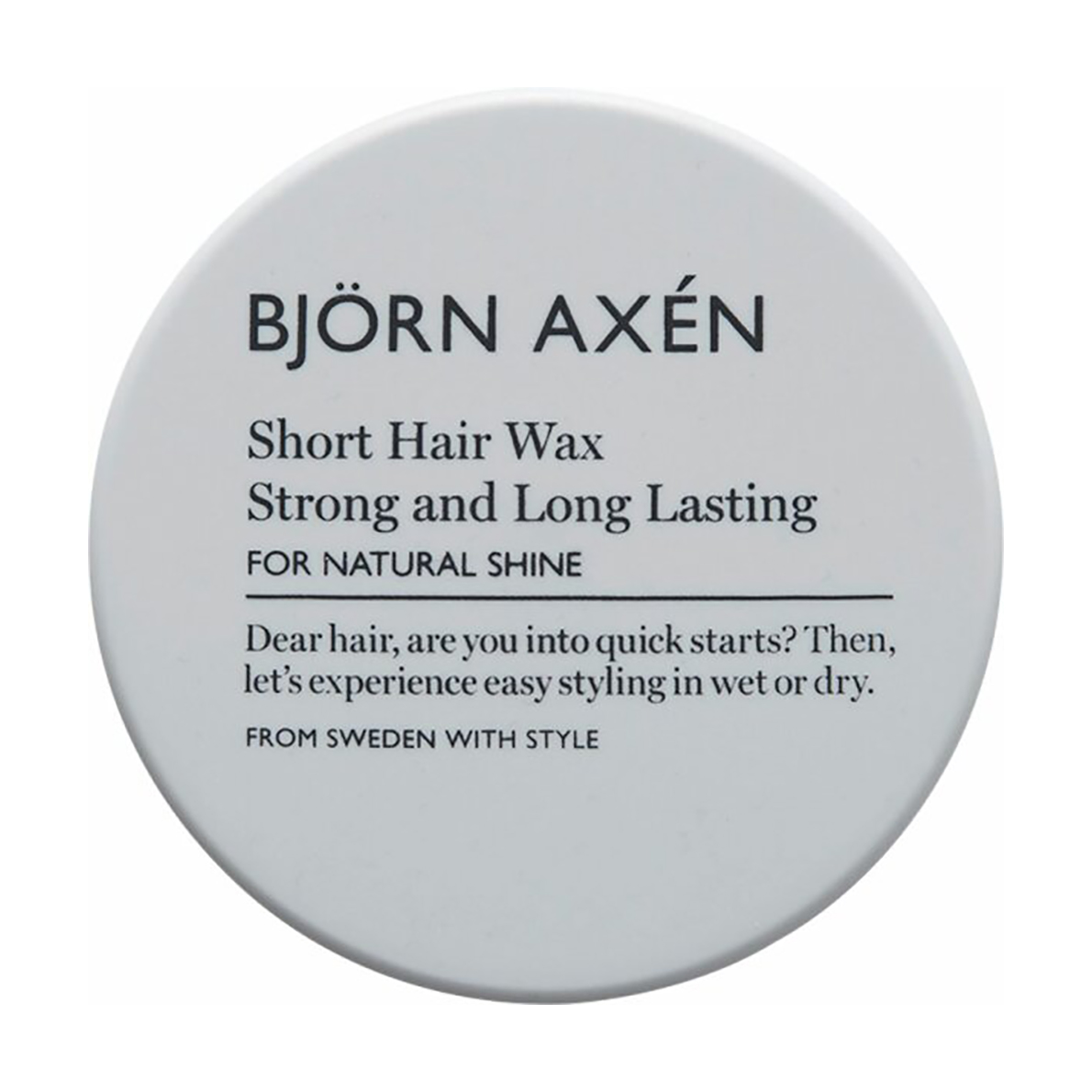 

Уцінка! Віск для укладання короткого волосся Bjorn Axen Short Hair Wax, 80 мл