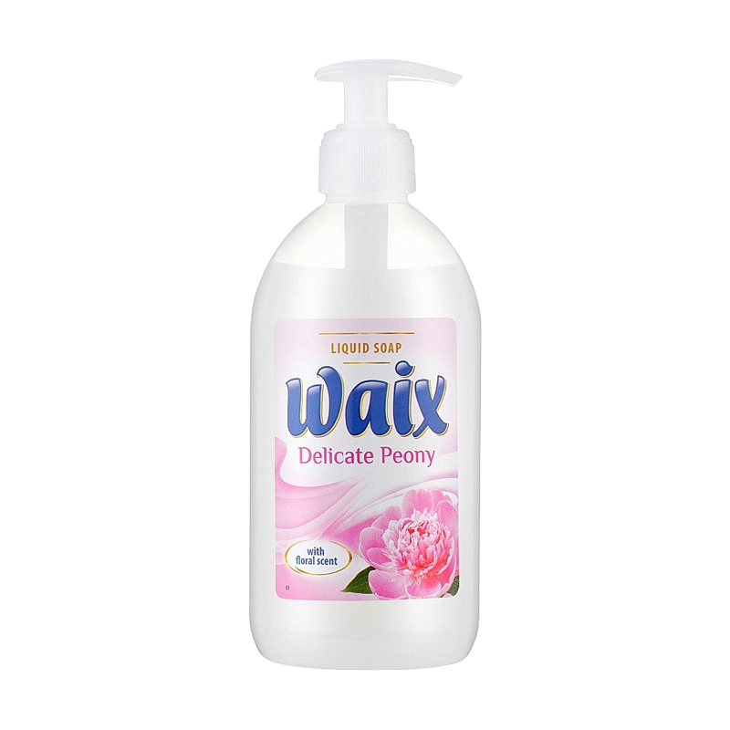 

Уцінка! Рідке мило WAIX Liquid Soap Delicate Peony Ніжна півонія, 500 мл