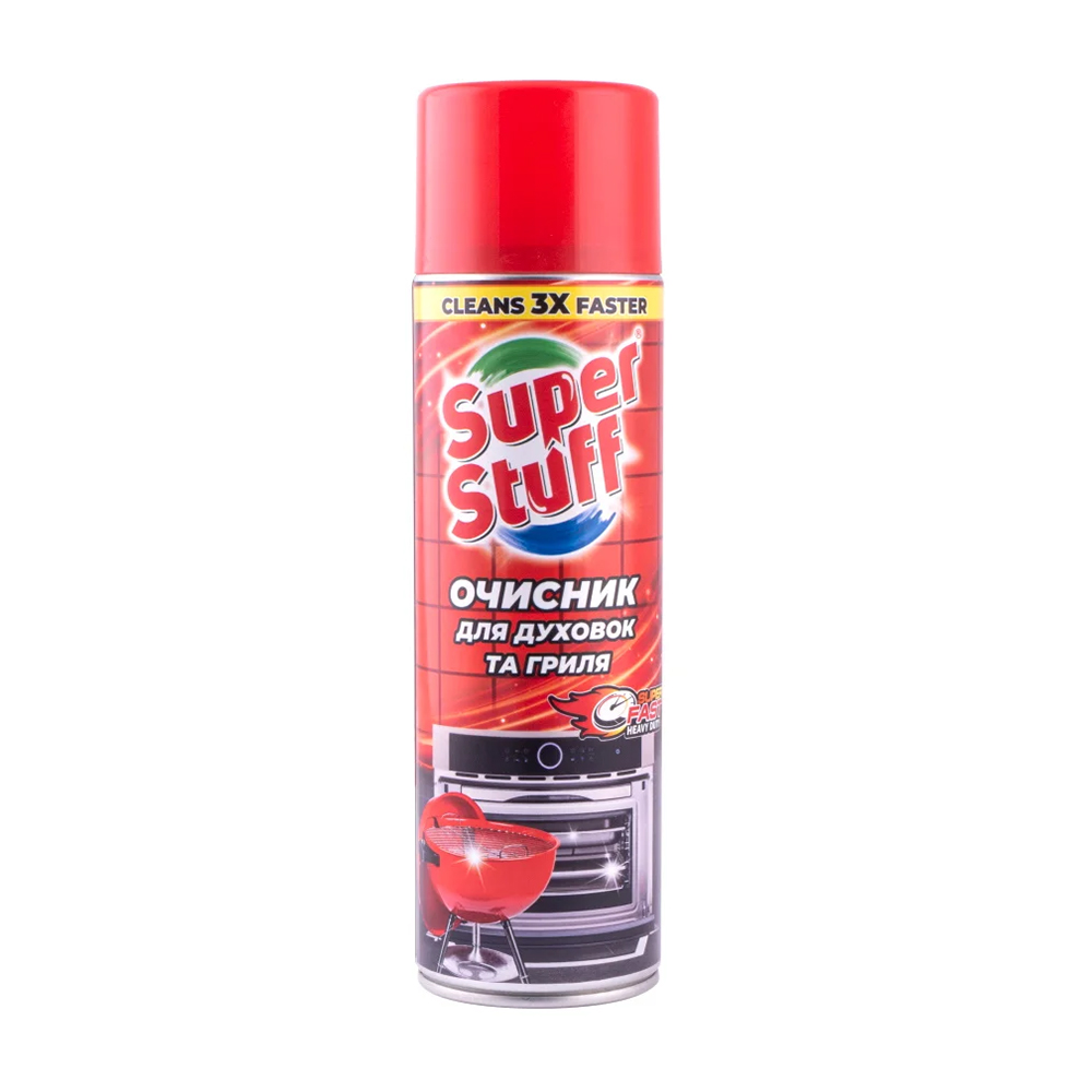 

Очисник для духовок та грилю Super Stuff, 500 мл