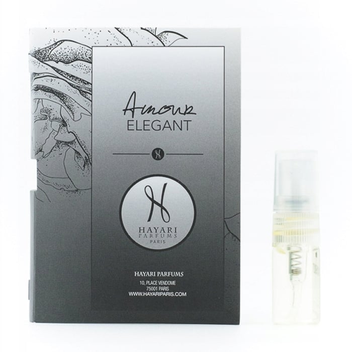 

Hayari Parfums Amour Elegant Парфумована вода унісекс, 2 мл (пробник)