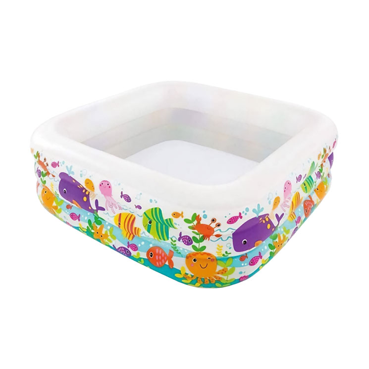 

Дитячий надувний басейн Intex Акваріум, в коробці, від 3 до 6 років, 159*159*50 см (57471)