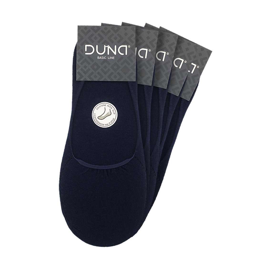 

Набір підслідників чоловічих Duna 2219 темно-сині, розмір 25, 5 пар