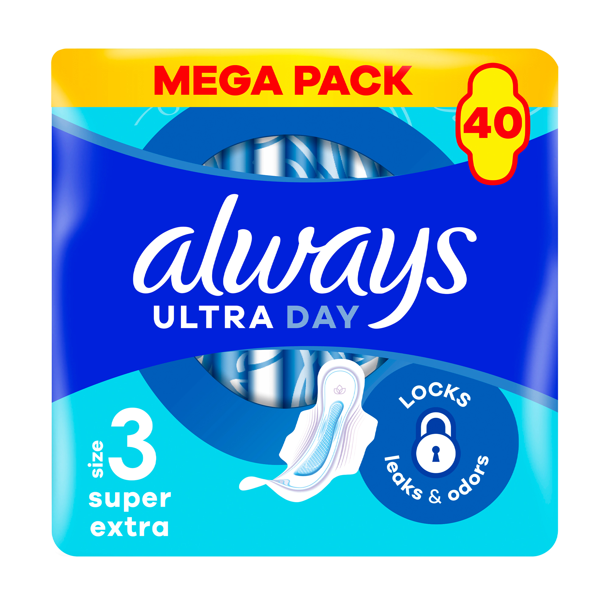 

Гігієнічні прокладки Always Ultra Day Super Extra, розмір 3, 40 шт