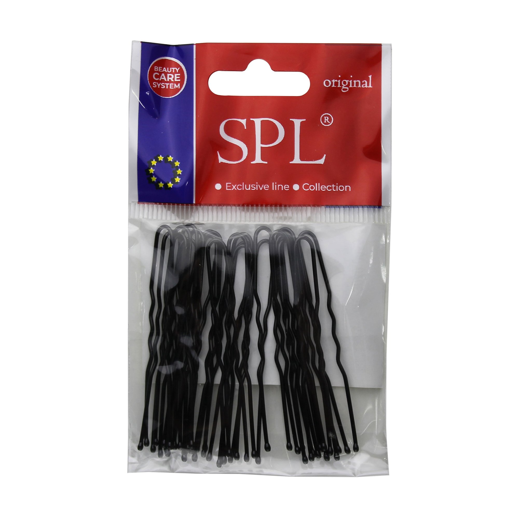 

Набір шпильок для волосся SPL чорні, 5.5 см, 24 шт (3040-0055)