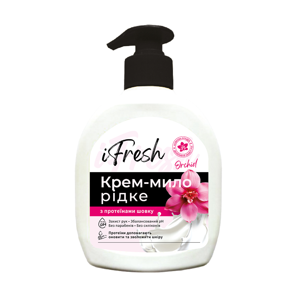 

Рідке крем-мило iFresh Orchid з протеїнами шовку, 300 мл