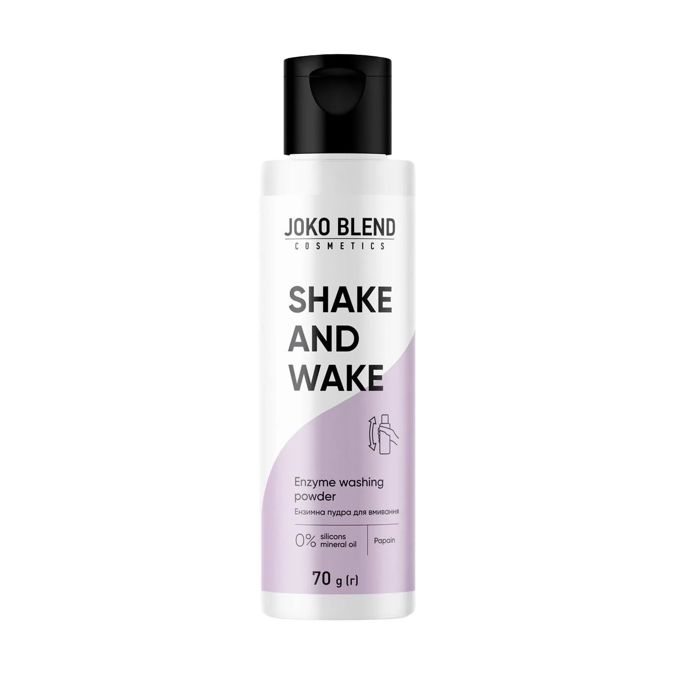 

М'яка ензимна пудра для вмивання Joko Blend Shake And Wake Enzyme Washing Powder, 70 г