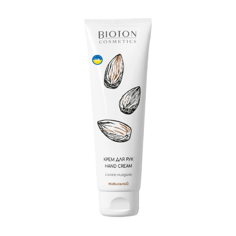 

Живильний крем для рук Bioton Cosmetics Hand Cream з олією мигдалю, 100 мл