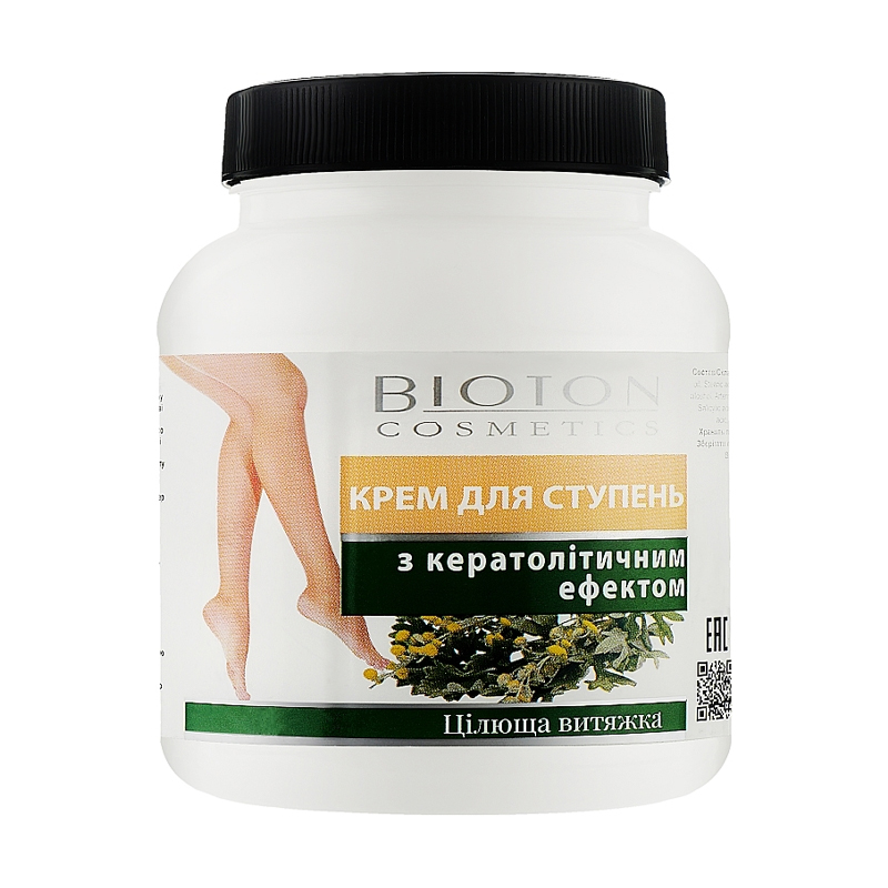 

Уцінка! Крем для ступнів Bioton Cosmetics Foot Cream з кератолітичним ефектом, 500 мл