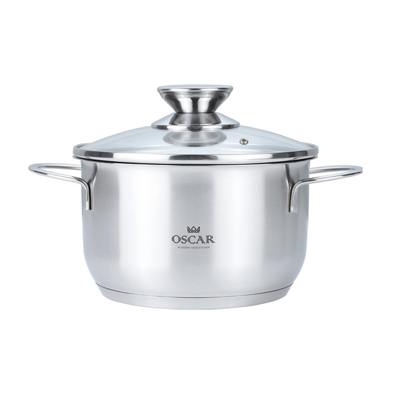 

Каструля Oscar Galant з кришкою, діаметр 18 см, 2.6 л (OSR-2004-18)