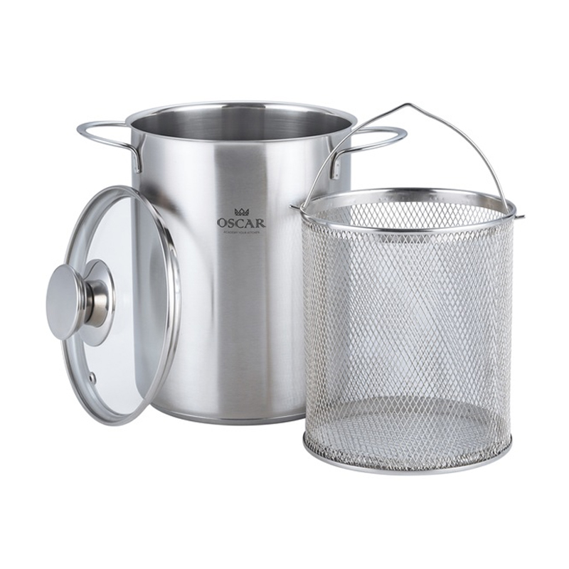 

Каструля для спаржі Oscar Galant з кришкою, діаметр 16 см, 4.1 л (OSR-2004-16 ASP)