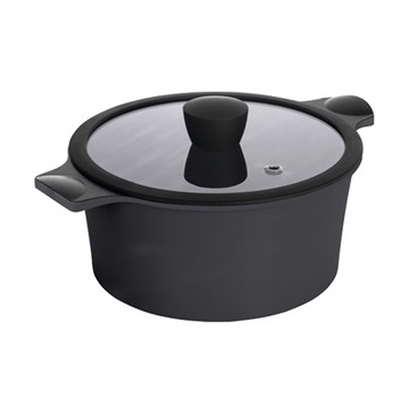 

Каструля Ringel Zitrone Black з кришкою, діаметр 20 см, 2.5 л (RG-2108-20 BL**)