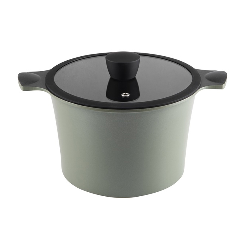 

Каструля Ringel Zitrone Olive з кришкою, діаметр 24 см, 5.8 л (RG-2108-24/2/OL)