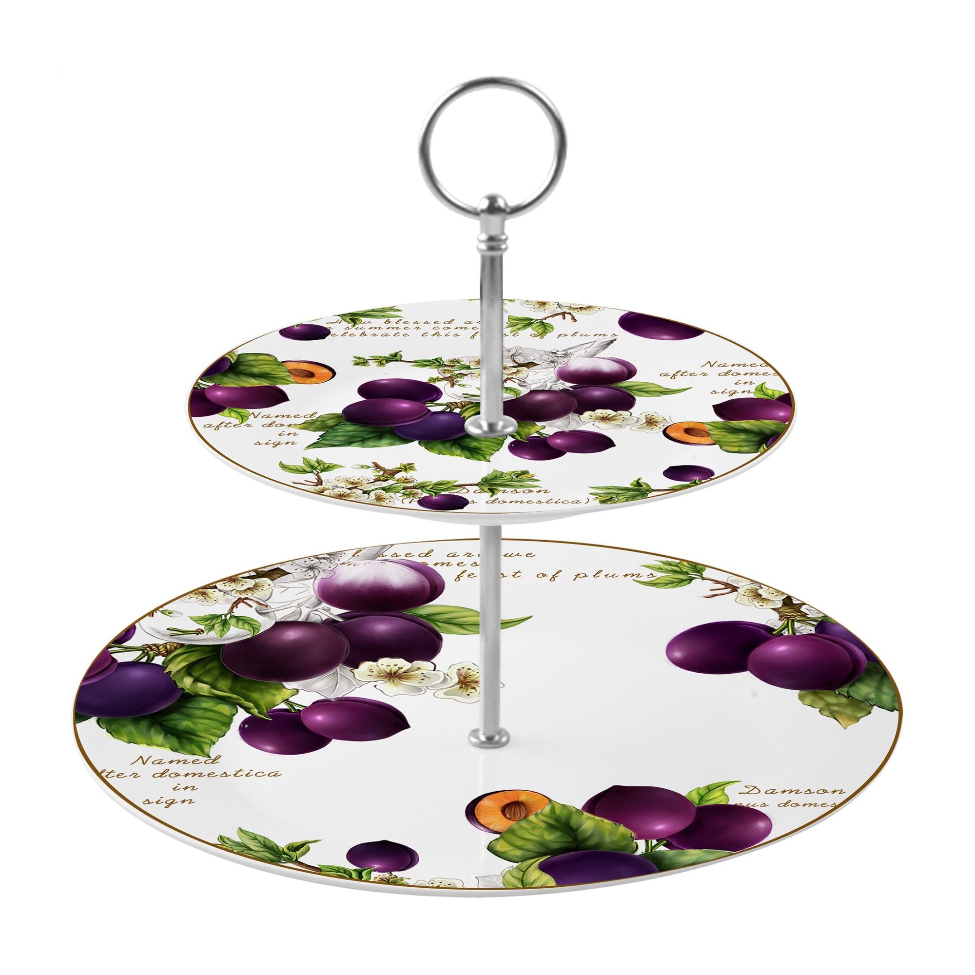 

Уцінка! Блюдо Limited Edition Prunus, 2х-ярусне, 19 см та 26 см (19-560)