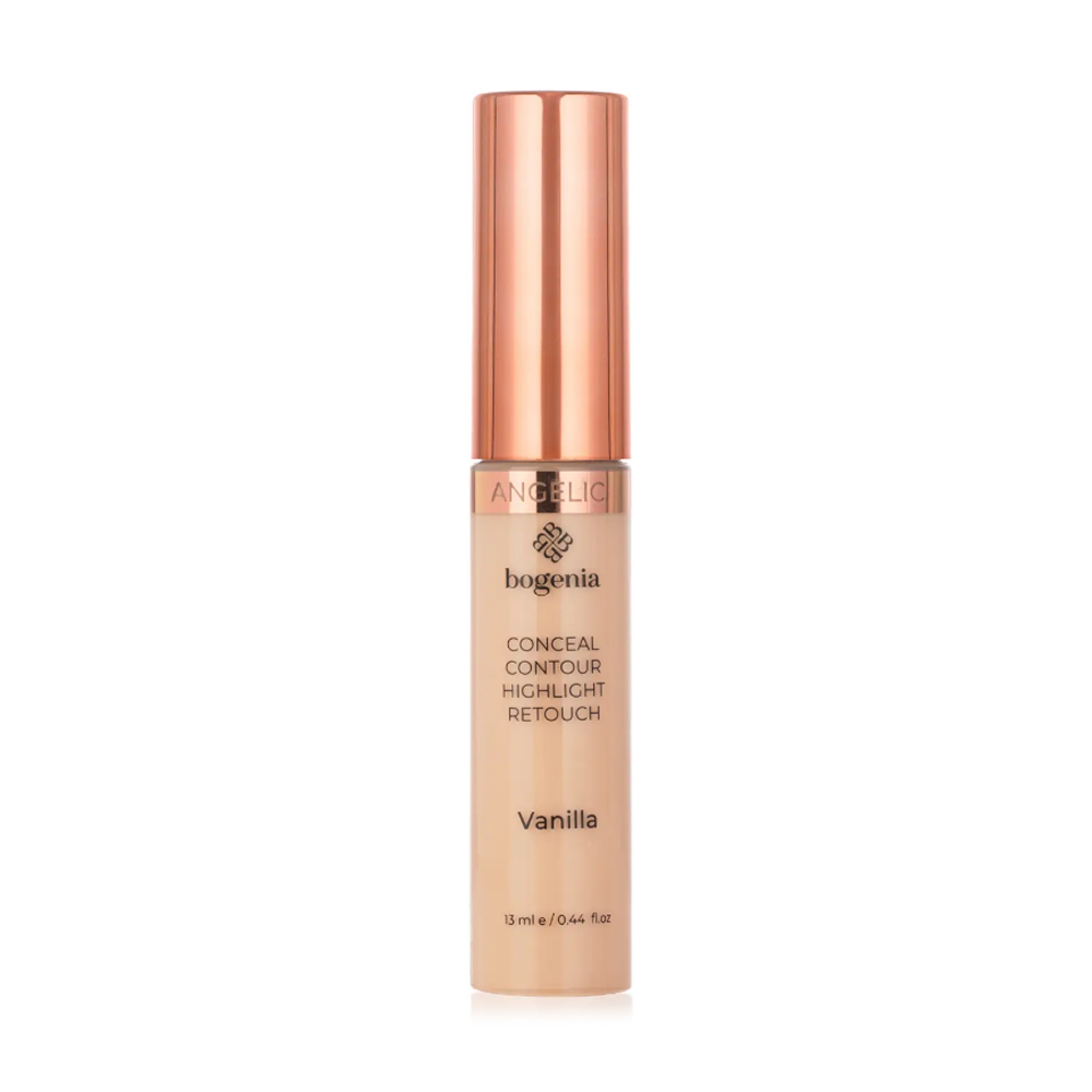 

Консилер для обличчя Bogenia Angelic Conceal Contour Higlight Retouch BG621, 002 Vanilla, 13 мл