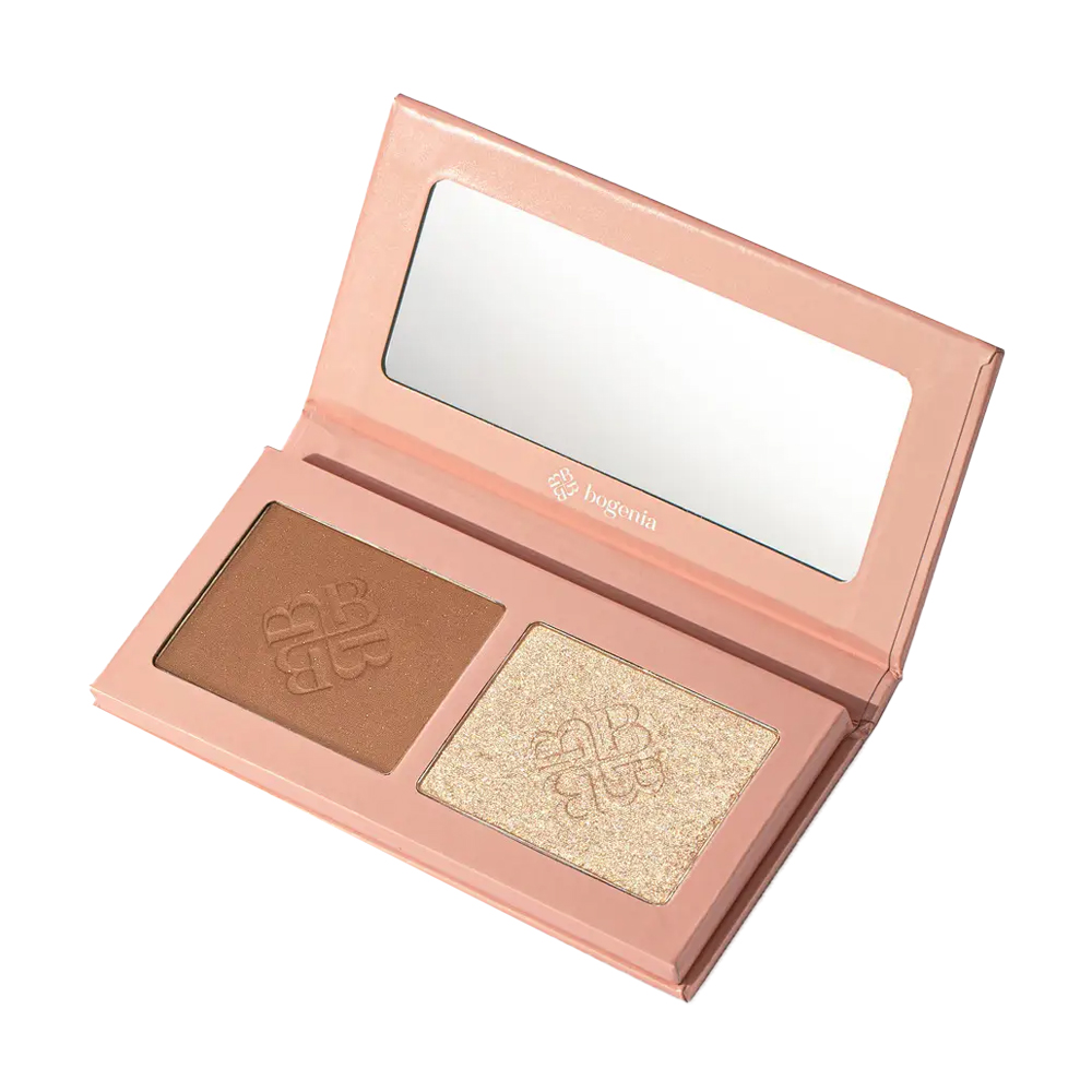 

Скульптор з хайлайтером 2в1 для обличчя Bogeniа Angelic Sculptor & Highlighter BG650, 004, 18 г