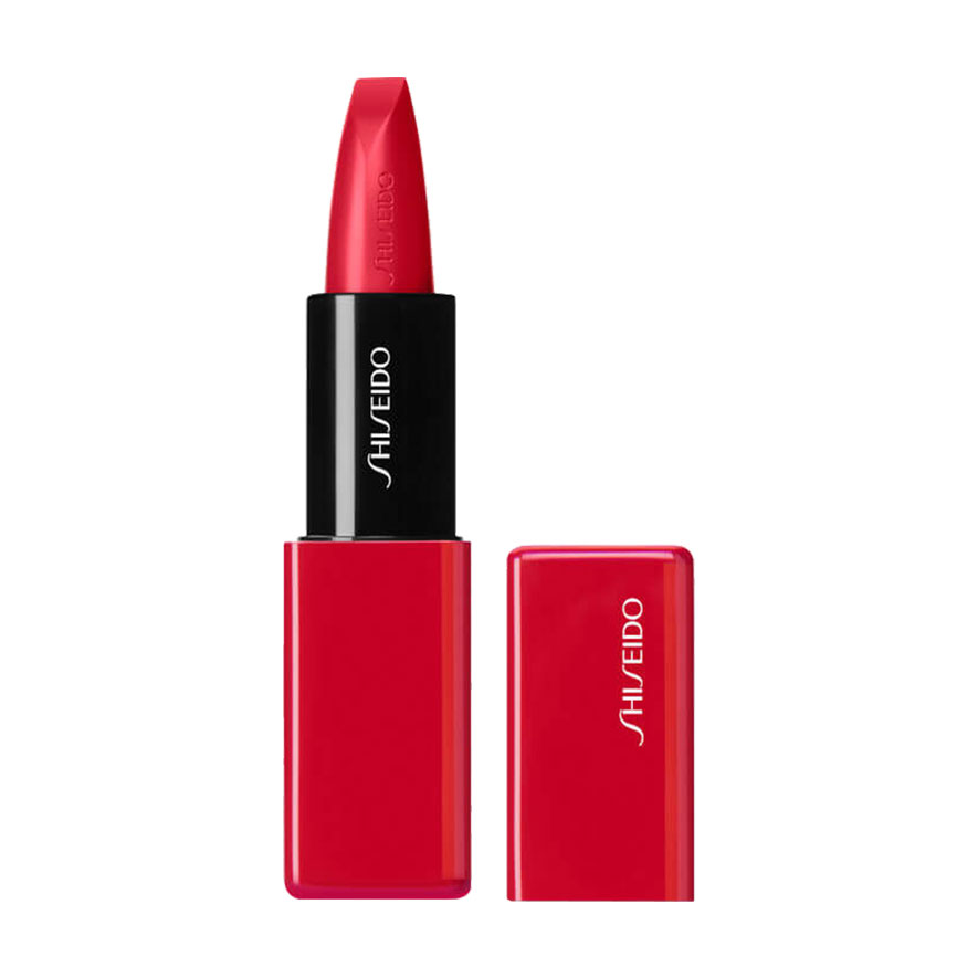 

Уцінка! Гелева помада для губ Shiseido Technosatin Gel Lipstick із сатиновим фінішем, 416 Red Shift, 3.3 г