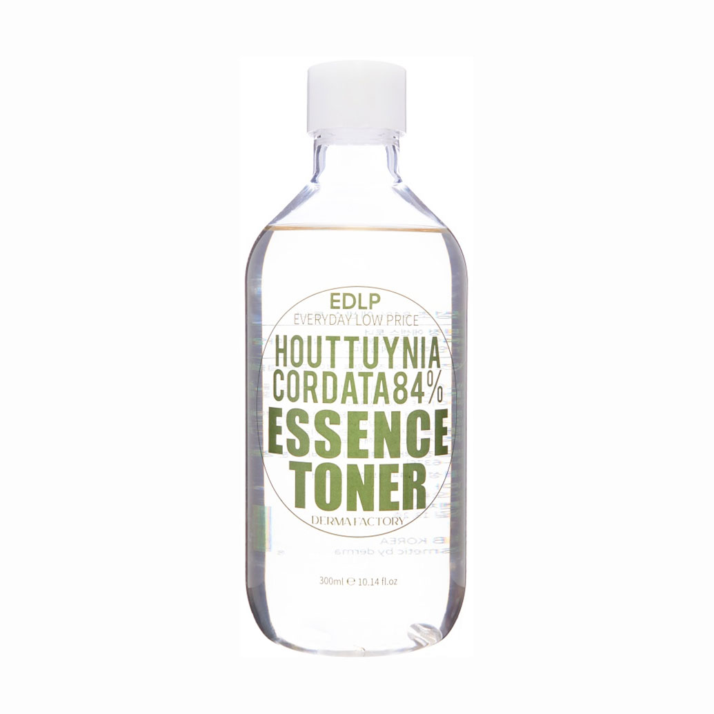 

Уцінка! Заспокійливий тонер-есенція для обличчя Derma Factory EDLP Houttuynia Cordata 84% Essence Toner, 300 мл