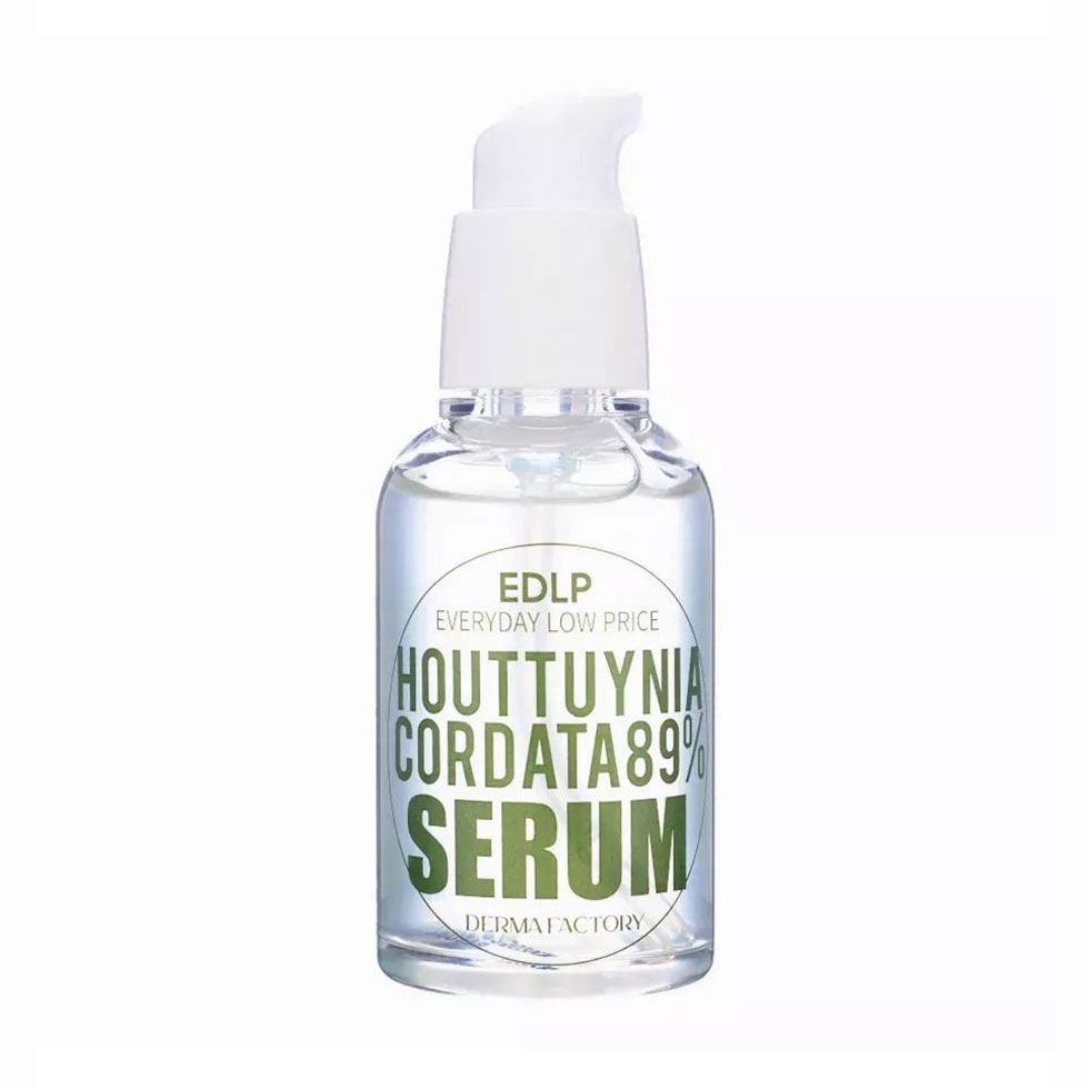 

Сироватка для обличчя Derma Factory EDLP Houttuynia Cordata 89% Serum з екстрактом квітки хауттюйнії, 50 мл