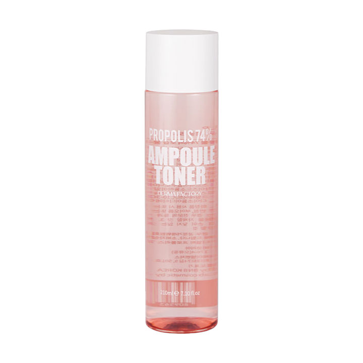 

Уцінка! Зволожувальний тонер для обличчя Derma Factory Propolis 74% Ampoule Toner із екстрактом червоного прополісу, 210 мл