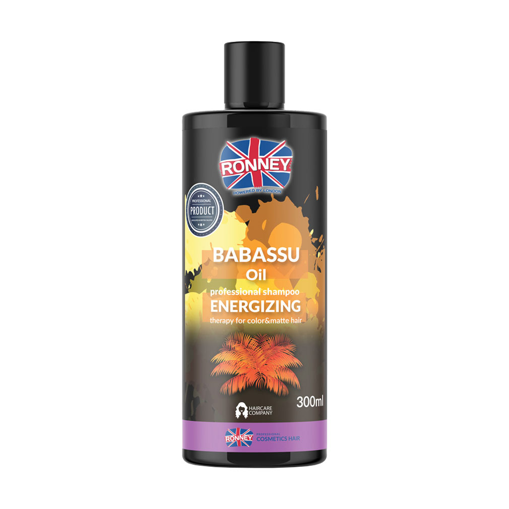 

Шампунь Ronney Babassu Oil Energizing Shampoo для фарбованого волосся, з олією бабасу, 300 мл