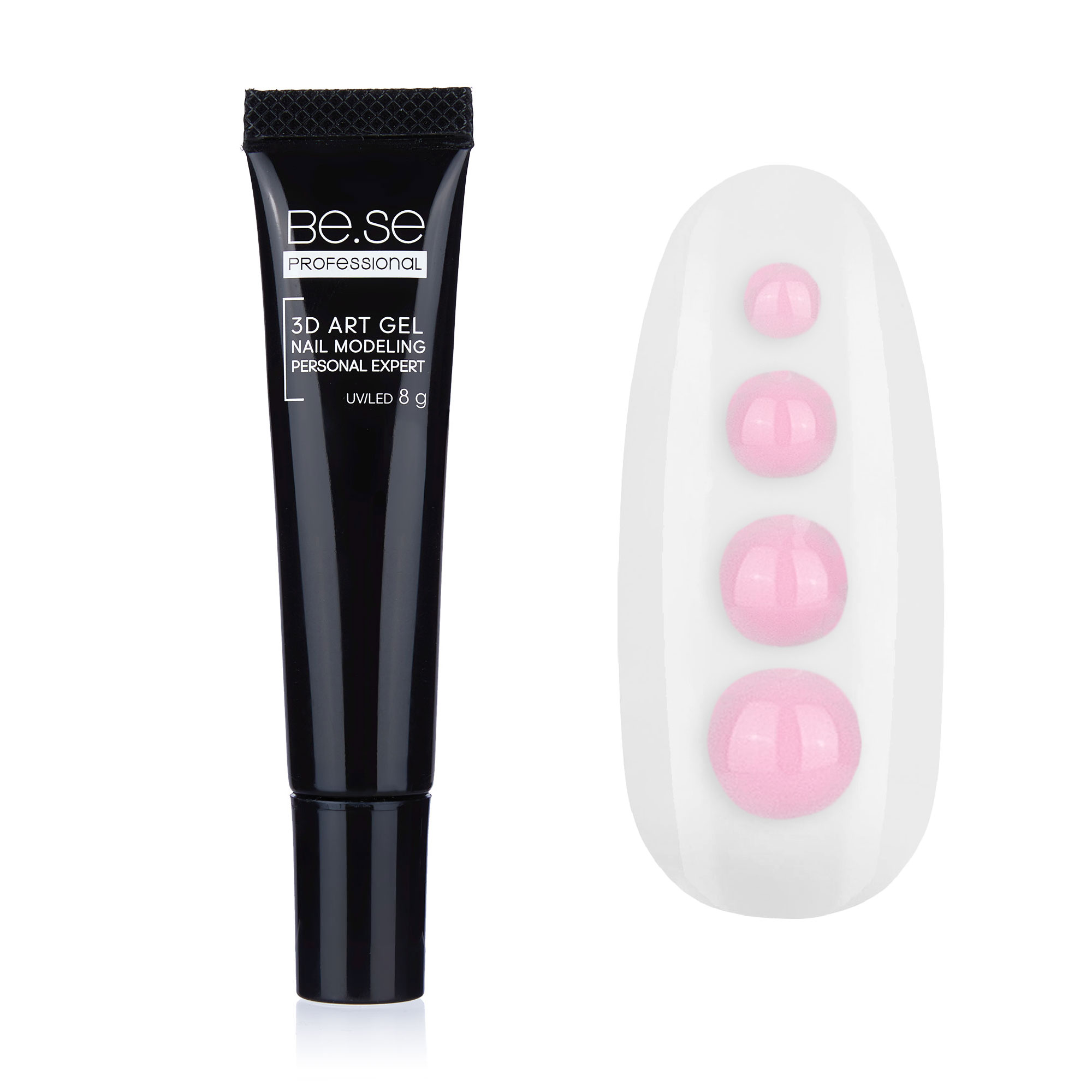 

3-D гель для дизайну нігтів Be.Se professional Color 03, 8 г