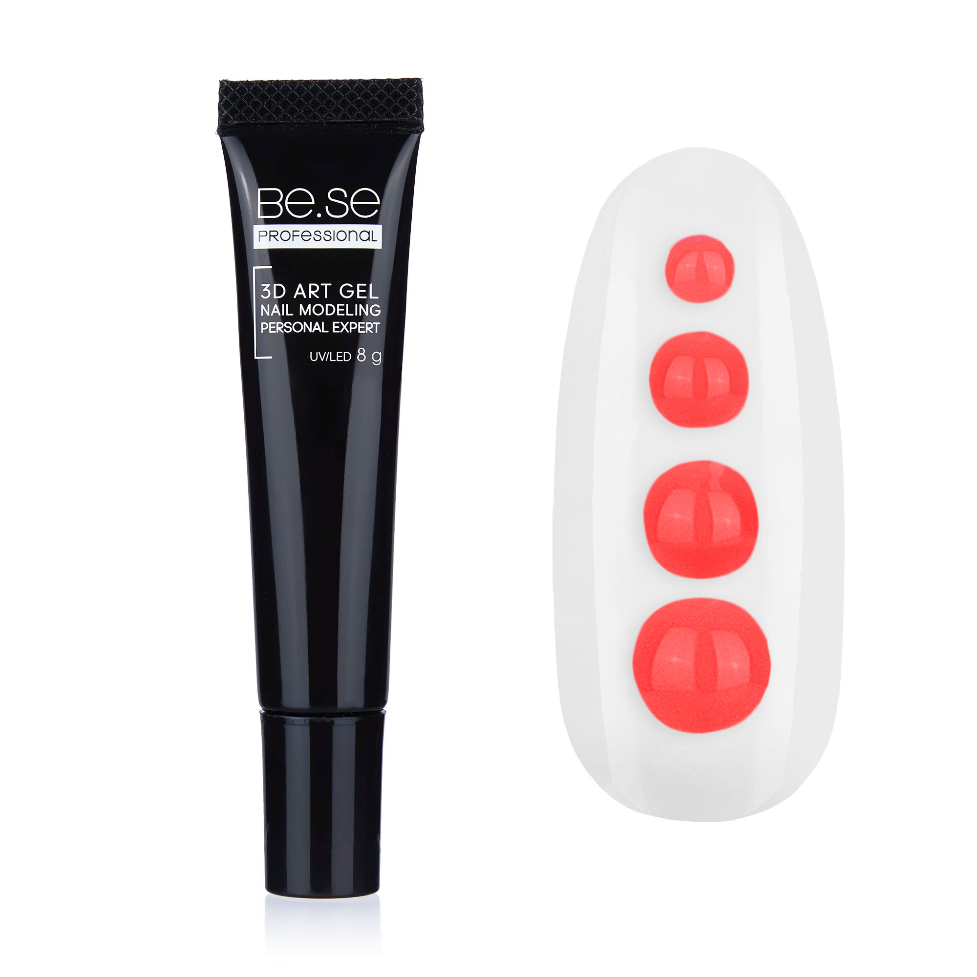 

3-D гель для дизайну нігтів Be.Se professional Color 05, 8 г