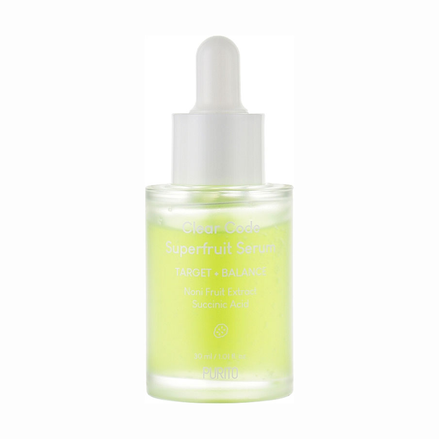 

Уцінка! Балансувальна сироватка для обличчя Purito Clear Code Superfruit Serum, 30 мл