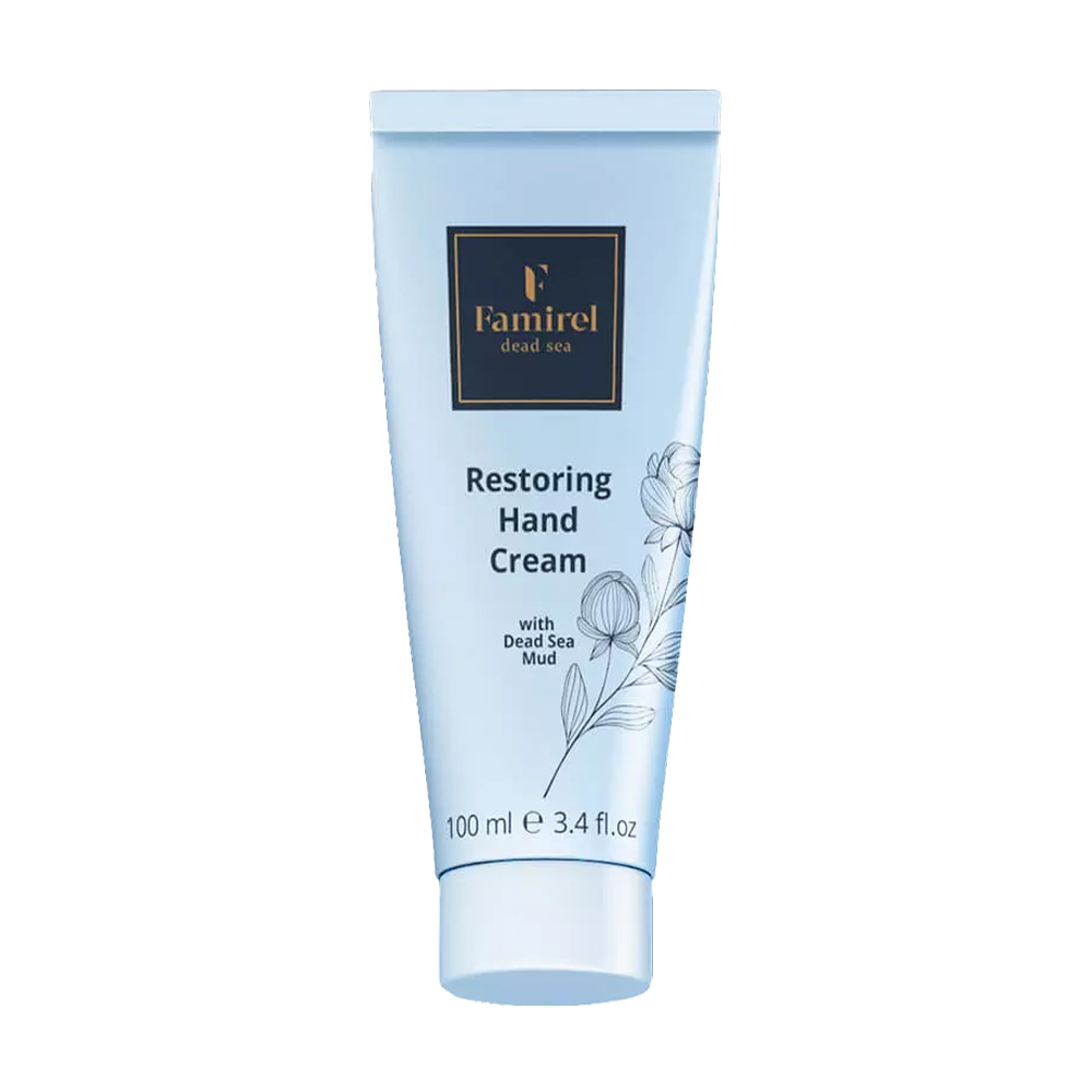 

Відновлювальний крем для рук Famirel Restoring Hand Cream з гряззю Мертвого моря, 100 мл