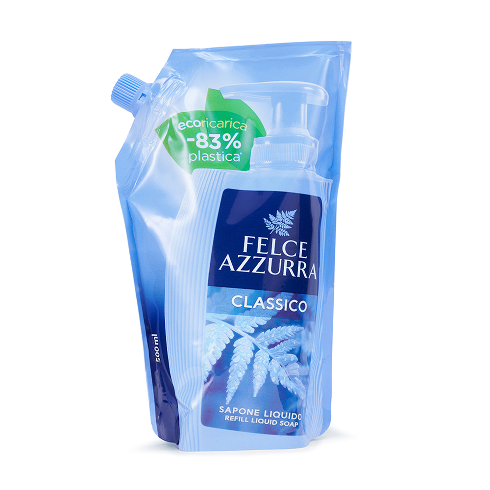 Рідке мило Felce Azzurra Classico, 500 мл (дойпак)