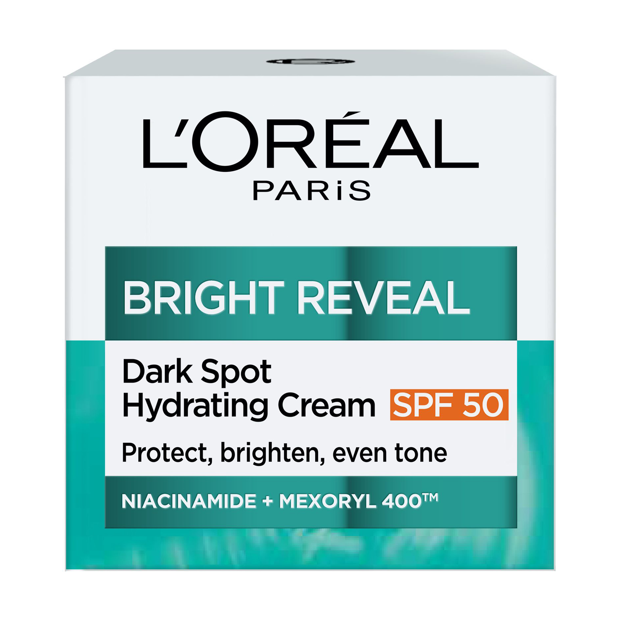 

Уцінка! Зволожуючий крем для обличчя L'Oreal Paris Bright Reveal Dark Spot Hydrating Cream проти пігментних плям, SPF 50, 50 мл