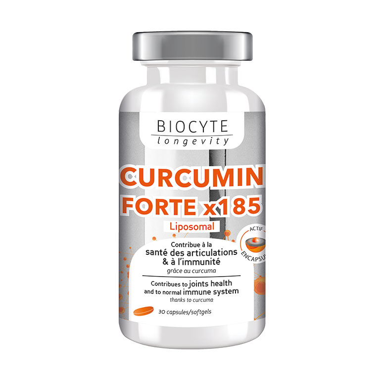 

Уцінка! Куркумін Biocyte Curcumin x185, 30 гелевих капсул